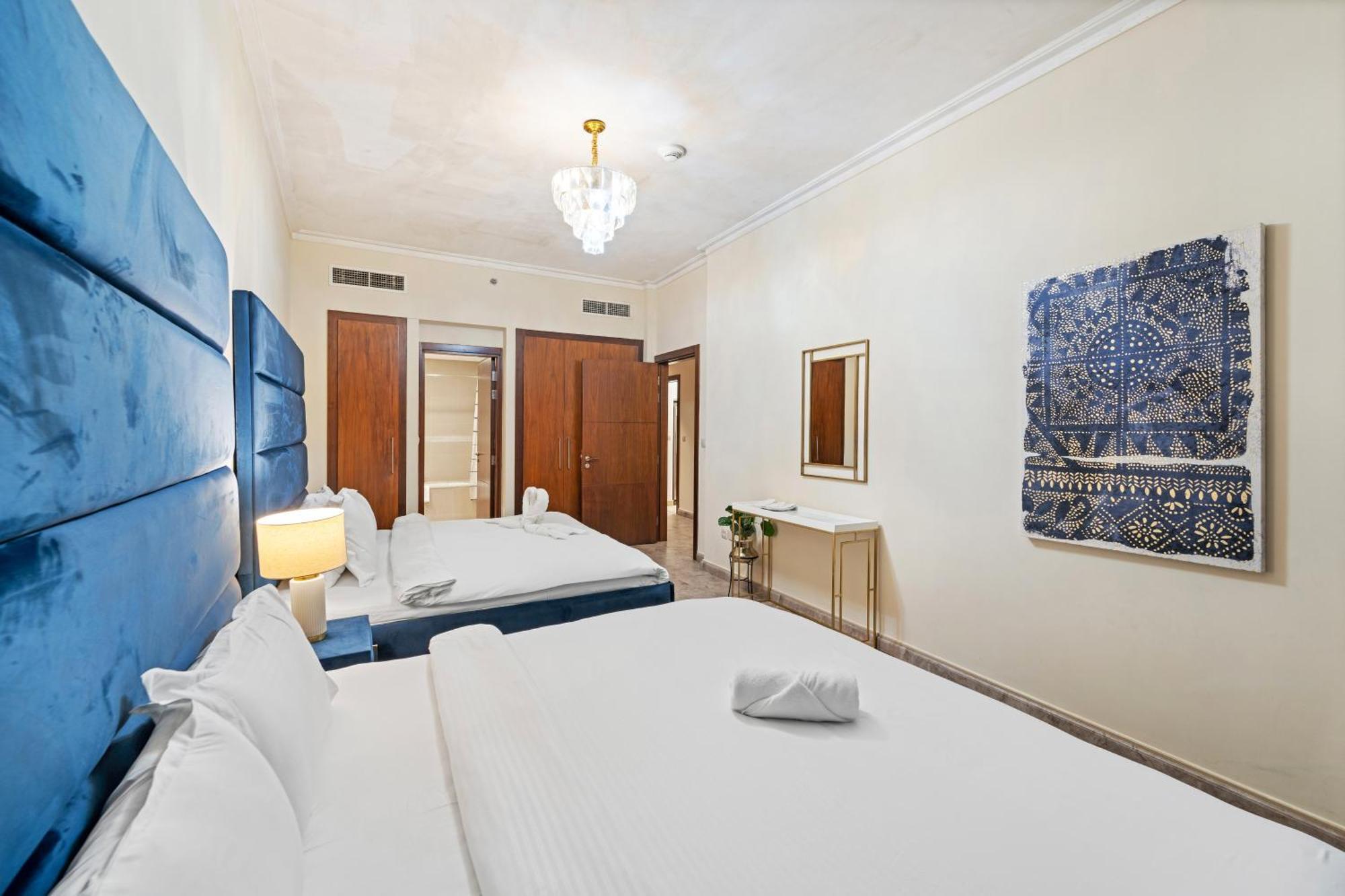 First Class 2Br With Full Dubai Skyline & Sea View Exterior foto