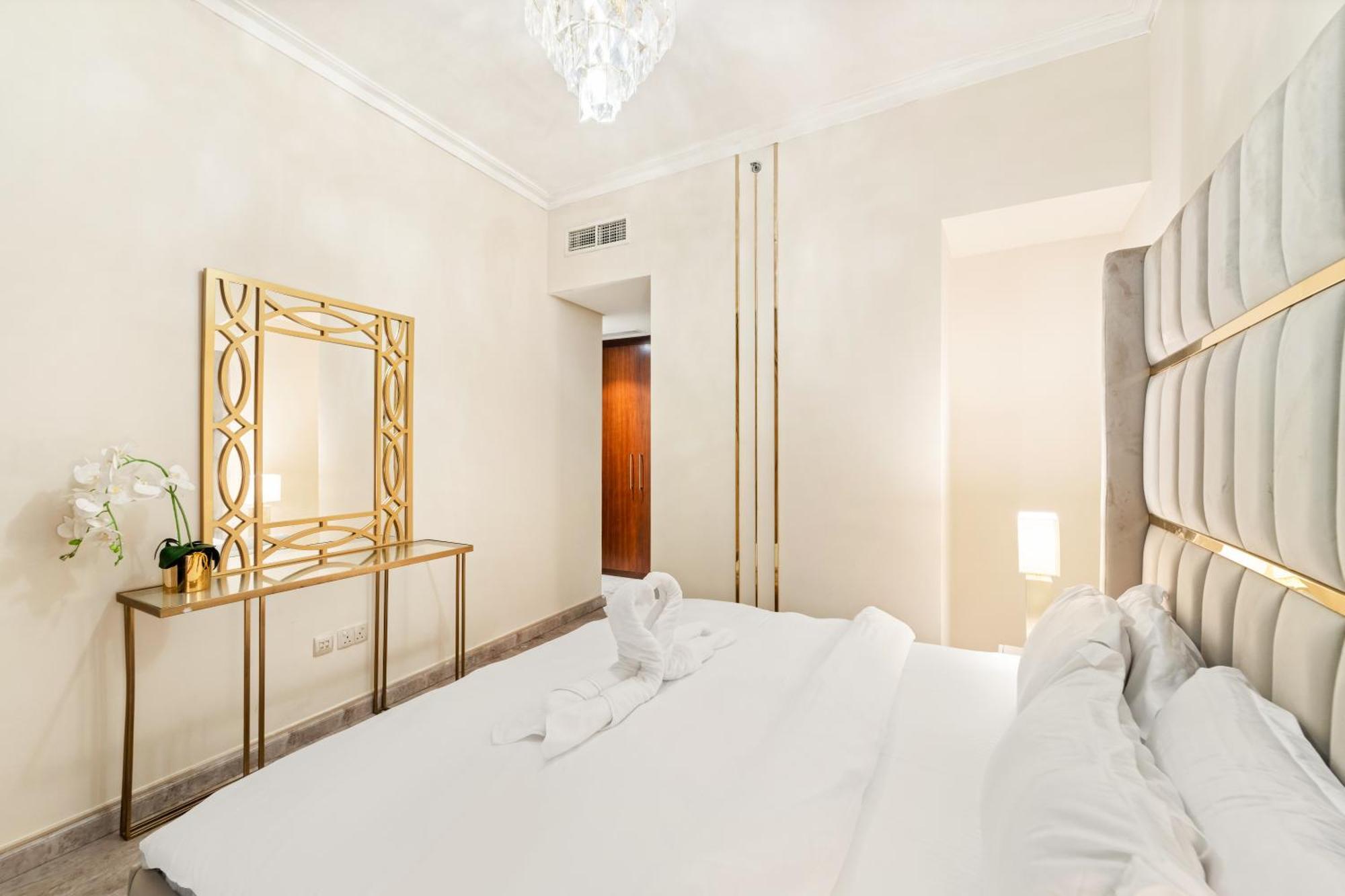 First Class 2Br With Full Dubai Skyline & Sea View Exterior foto