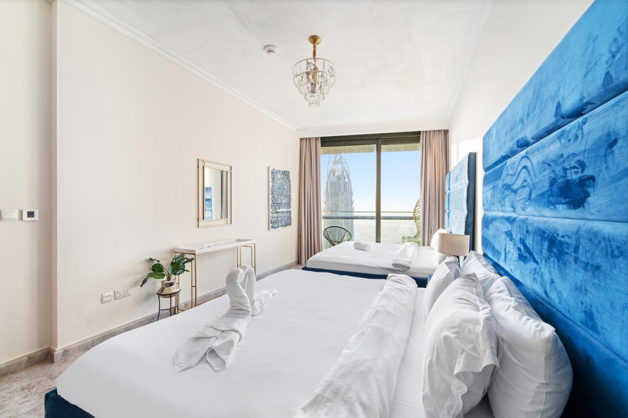 First Class 2Br With Full Dubai Skyline & Sea View Exterior foto