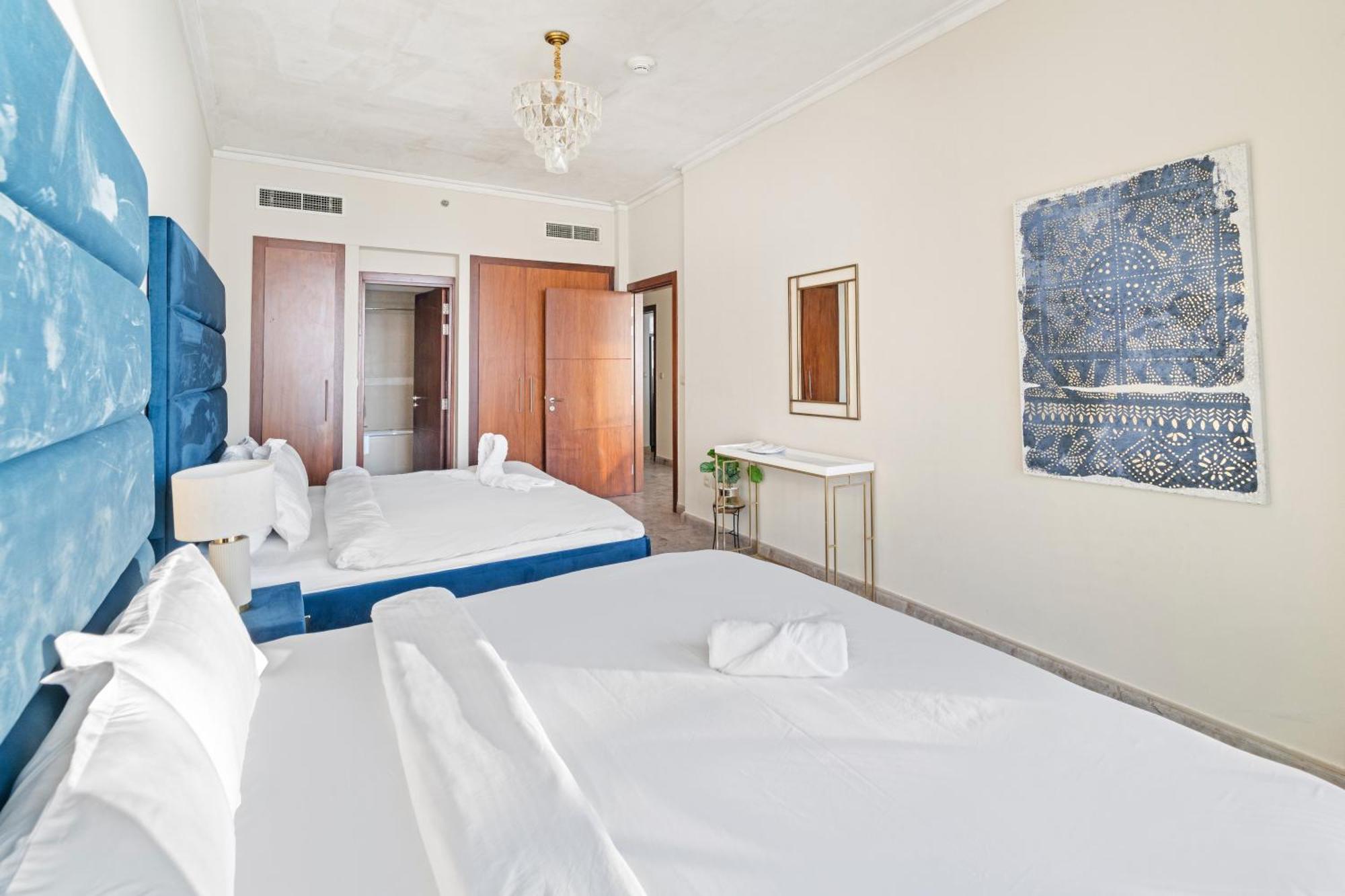 First Class 2Br With Full Dubai Skyline & Sea View Exterior foto